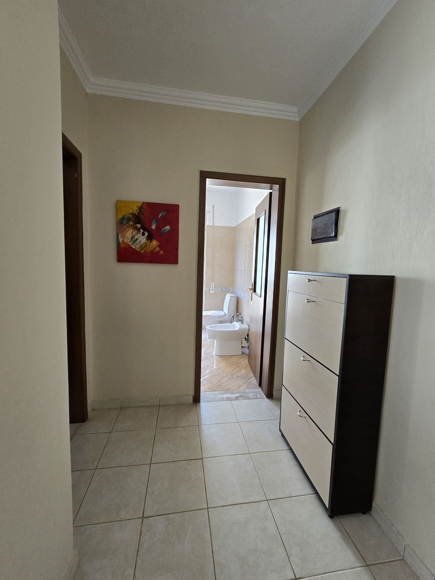 Holli i apartamentit me dollap kepucesh